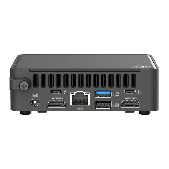 ASUS NUC 15 PRO SLIM RNUC15CRKU5 MINIPC BAREBONE BLACK (ULTRA 5 225H 14CORE/DDR5/WIFI7+BT/2.5G LAN) - 4711387958193