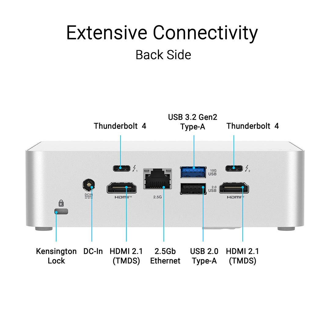 ASUS NUC 15 PRO+ NUC15CRSU9 MINIPC BAREBONE SLIM SLR (U9 285H 16C/DDR5) -4711636002554