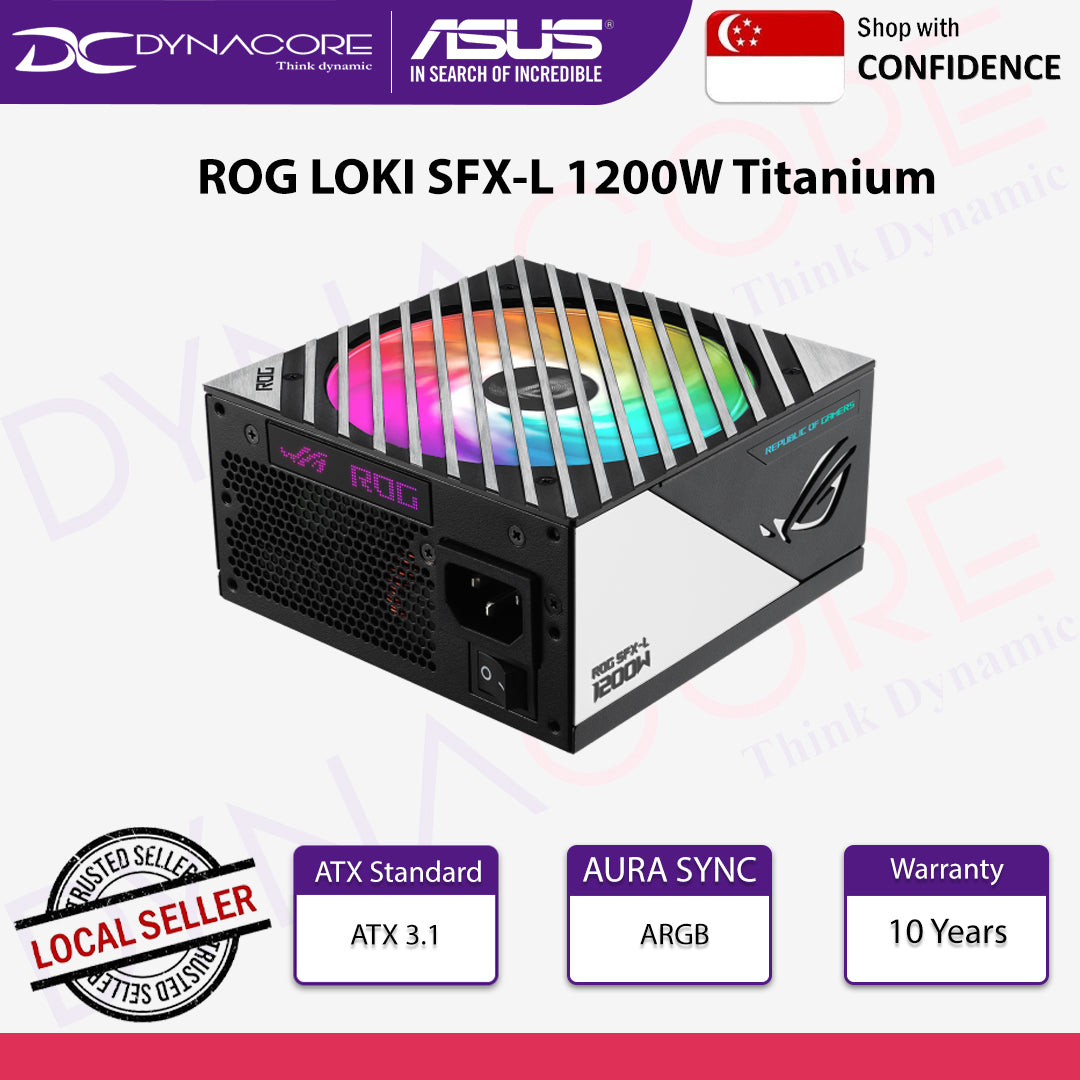ASUS ROG LOKI SFX-L 1200W Titanium brandishes the same enthusiast-grade components and features - 195553721578