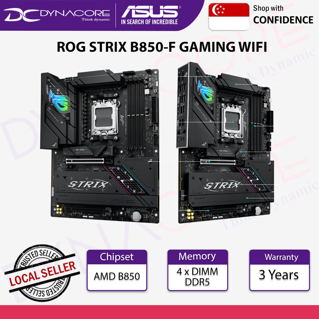 ASUS ROG STRIX B850-F GAMING WIFI MOTHERBOARD