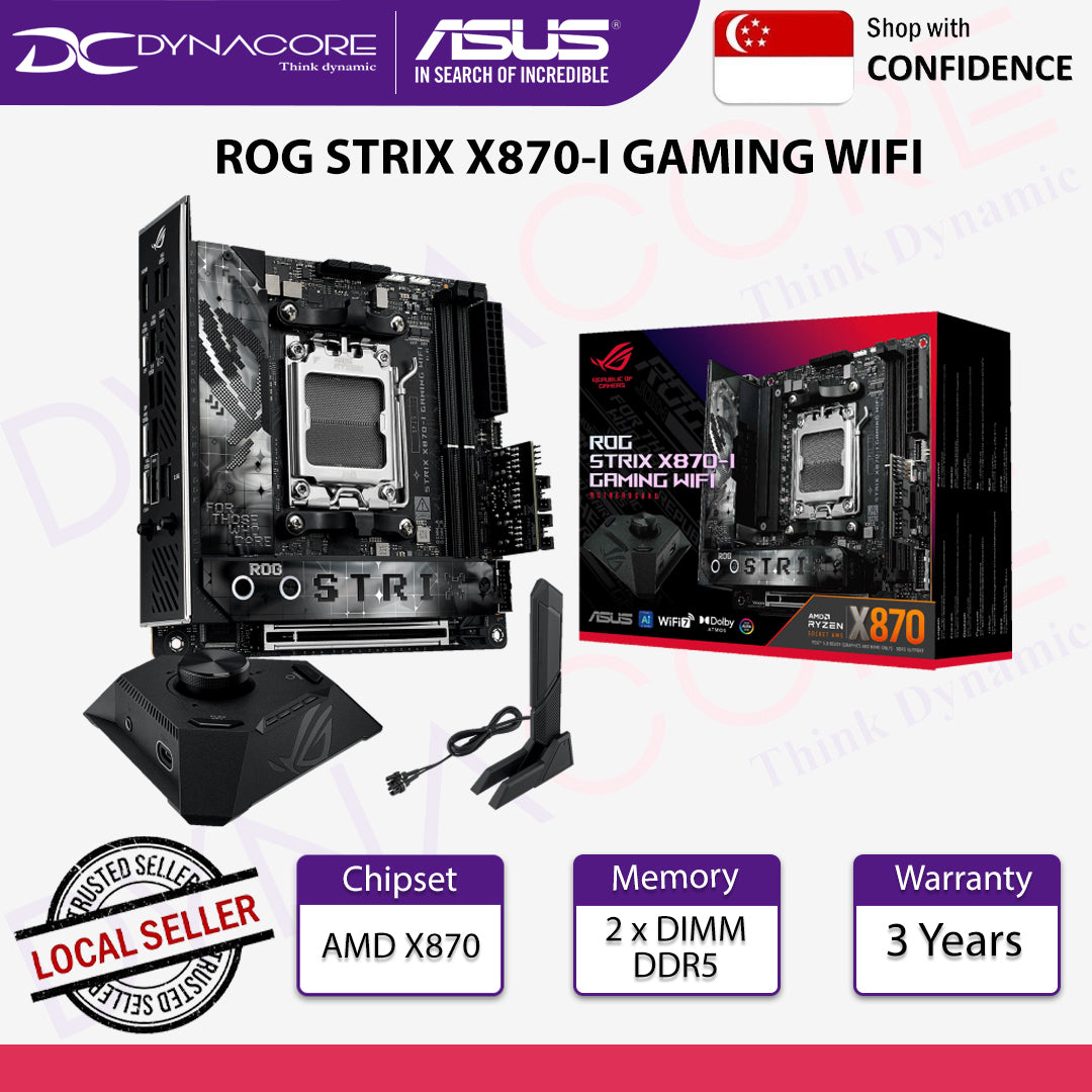 ASUS ROG STRIX X870-I GAMING WIFI MOTHERBOARD