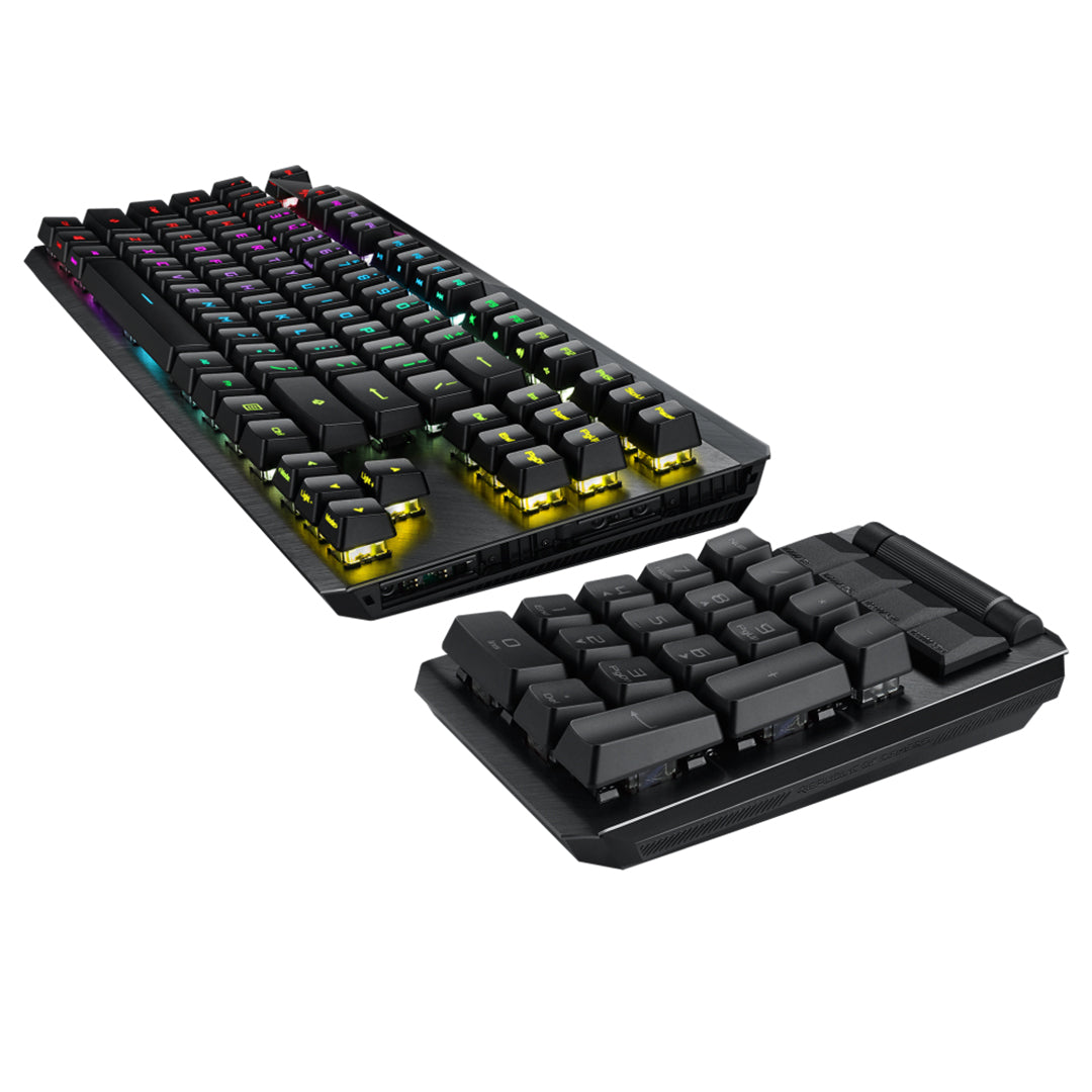 ASUS ROG Claymore II RGB Wireless Mechanical Gaming Keyboard - ROG RX Blue - 195553060240