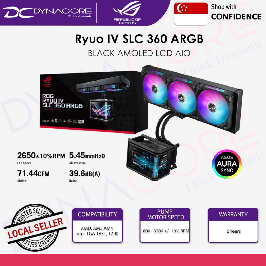 ASUS ROG RYUO IV SLC 360 ARGB - 197105850651