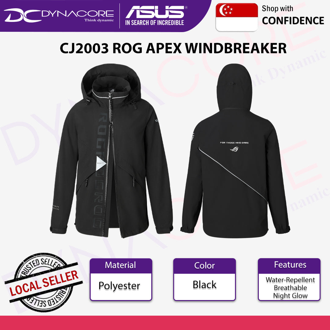 ASUS CJ2003 ROG APEX WINDBREAKER JACKET - 19705738430