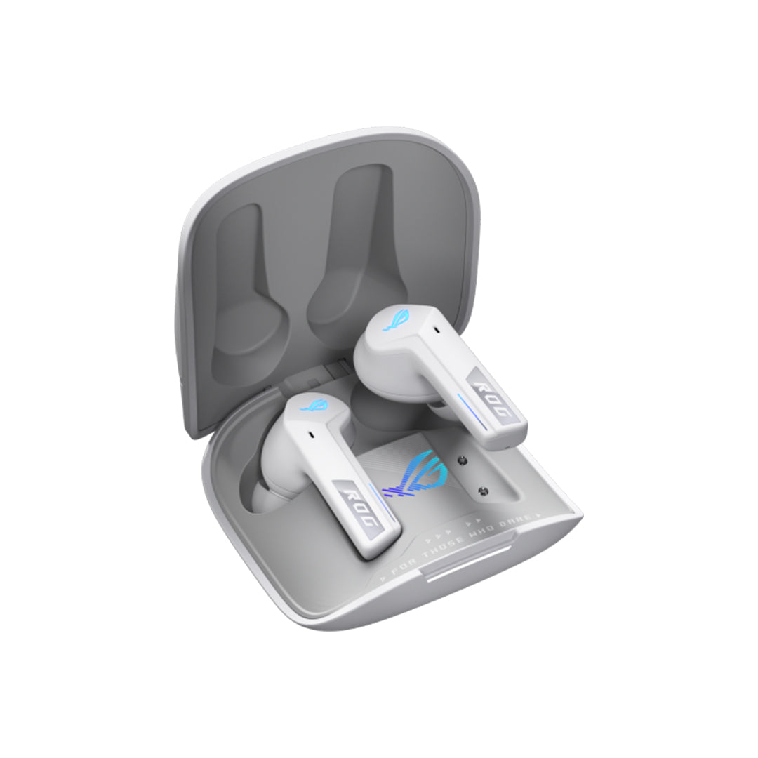 ASUS ROG CETRA TRUE SPEEDNOVA WIRELESS EARBUDS WHITE - 197105348158