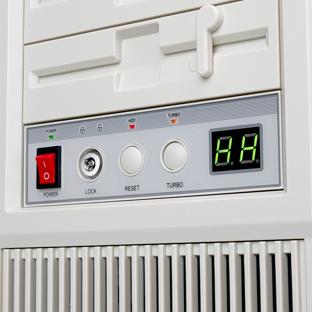 Silverstone FLP02 Retro-inspired ATX Tower Chassis - 3 x 5.25" Expansion Bays - SST-FLP02