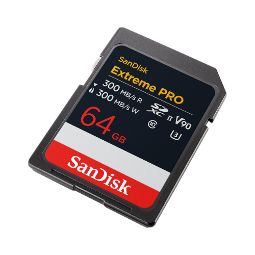 SanDisk Extreme Pro microSD Card V90 UHS-II 64GB - 619659215965