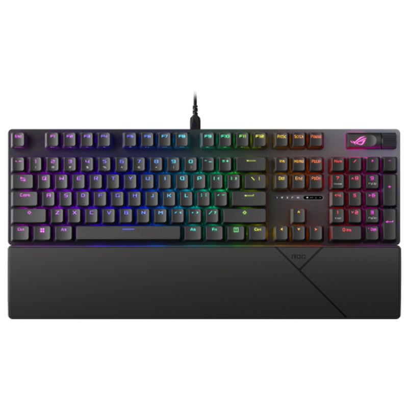ASUS ROG Strix Scope II RGB Wired Mechanical Gaming Keyboard - NX Snow Linear Switch - 197105140974