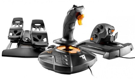 Thrustmaster T.16000M FCS FLIGHT PACK: Joystick, Throttle and Rudder pedals for PC - 2960782 - 3362932914891