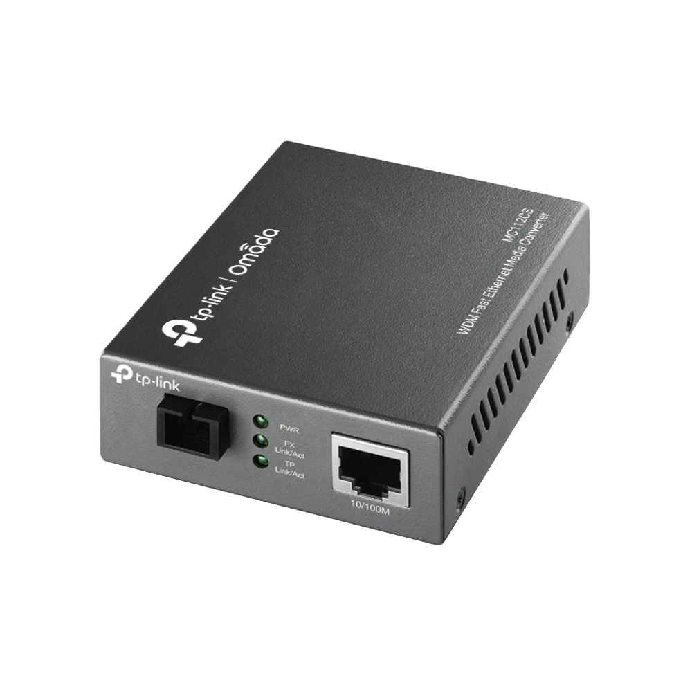 TP-Link MC112CS 10/100Mbps WDM Media Converter - 6935364030421