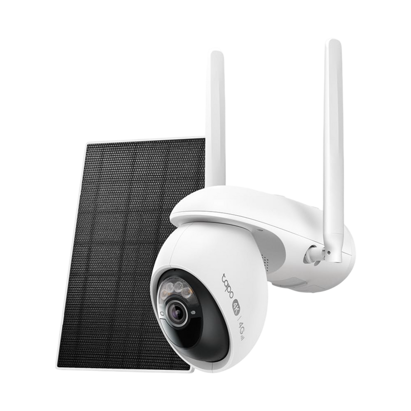 TP-Link Tapo C665G Kit 4K 8MP Solar Powered Pan/Tilt 4G LTE Security Camera - 8885020624212
