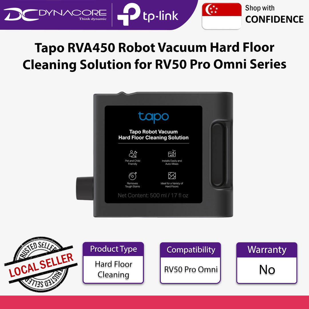 TP-Link Tapo RVA450 Robot Vacuum Hard Floor Cleaning Solution for RV50 Pro Omni Series - 1210002609074