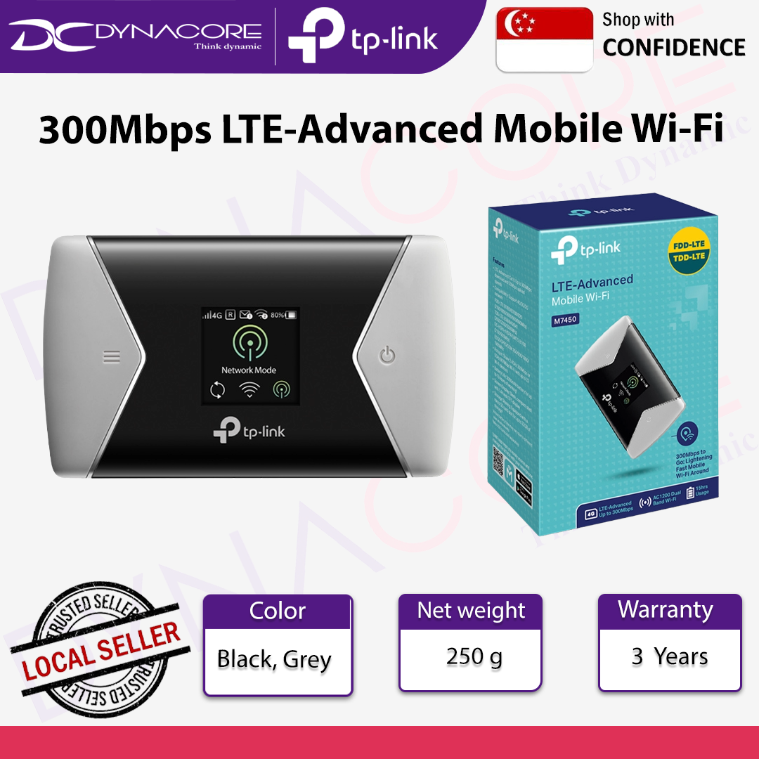 TP-LINK M7450 4G LTE-ADVANCED MOBILE WIFI - 6935364081829