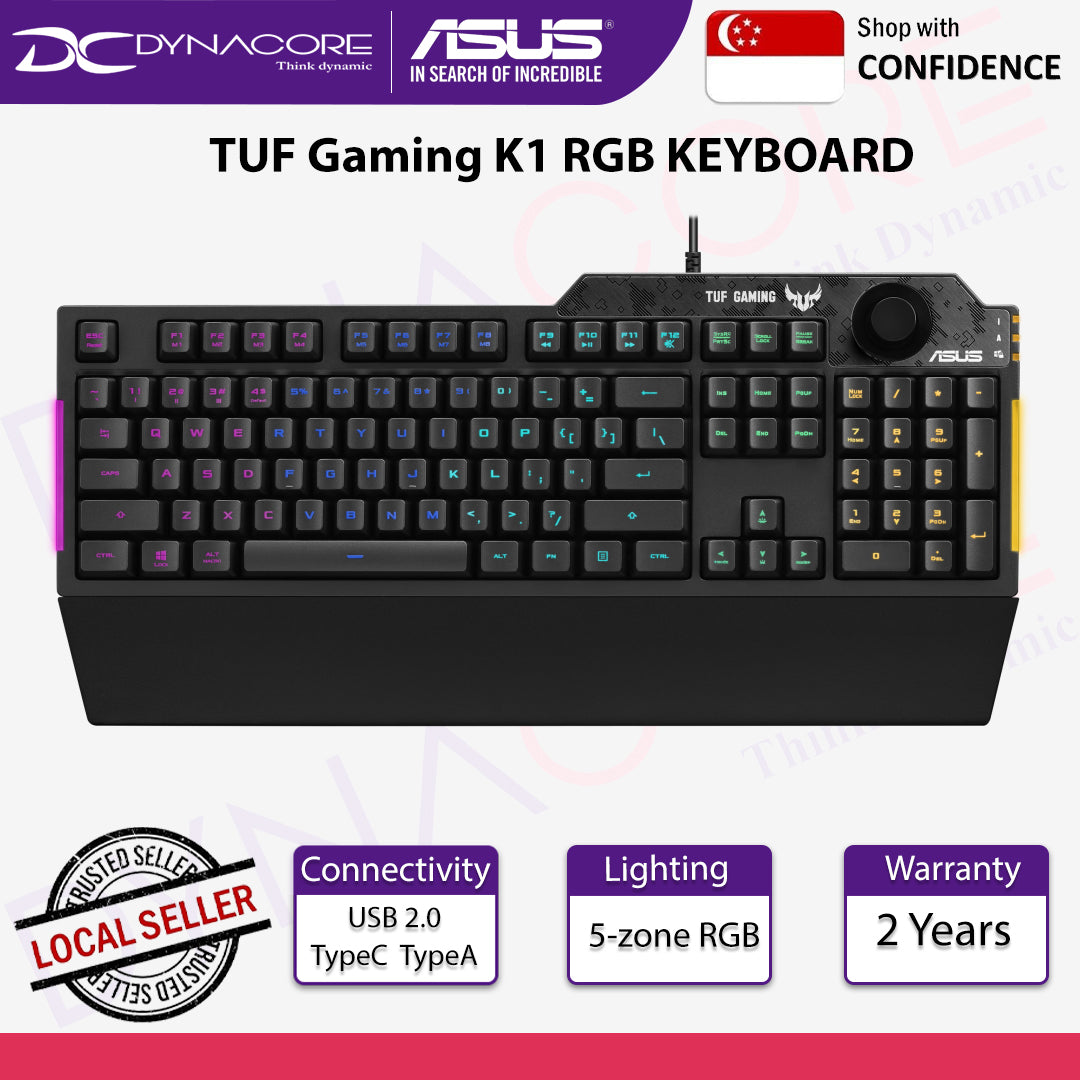 ASUS TUF Gaming K1 RGB KEYBOARD