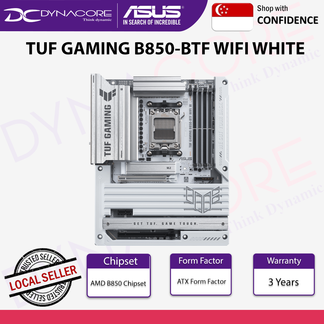 ASUS TUF GAMING B850-BTF WIFI WHITE - 197105941885
