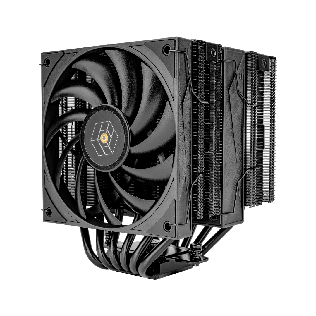Thermalright Royal Knight 120 CPU Air Cooler Dual 120mm PWM Fans Black - 814256018203