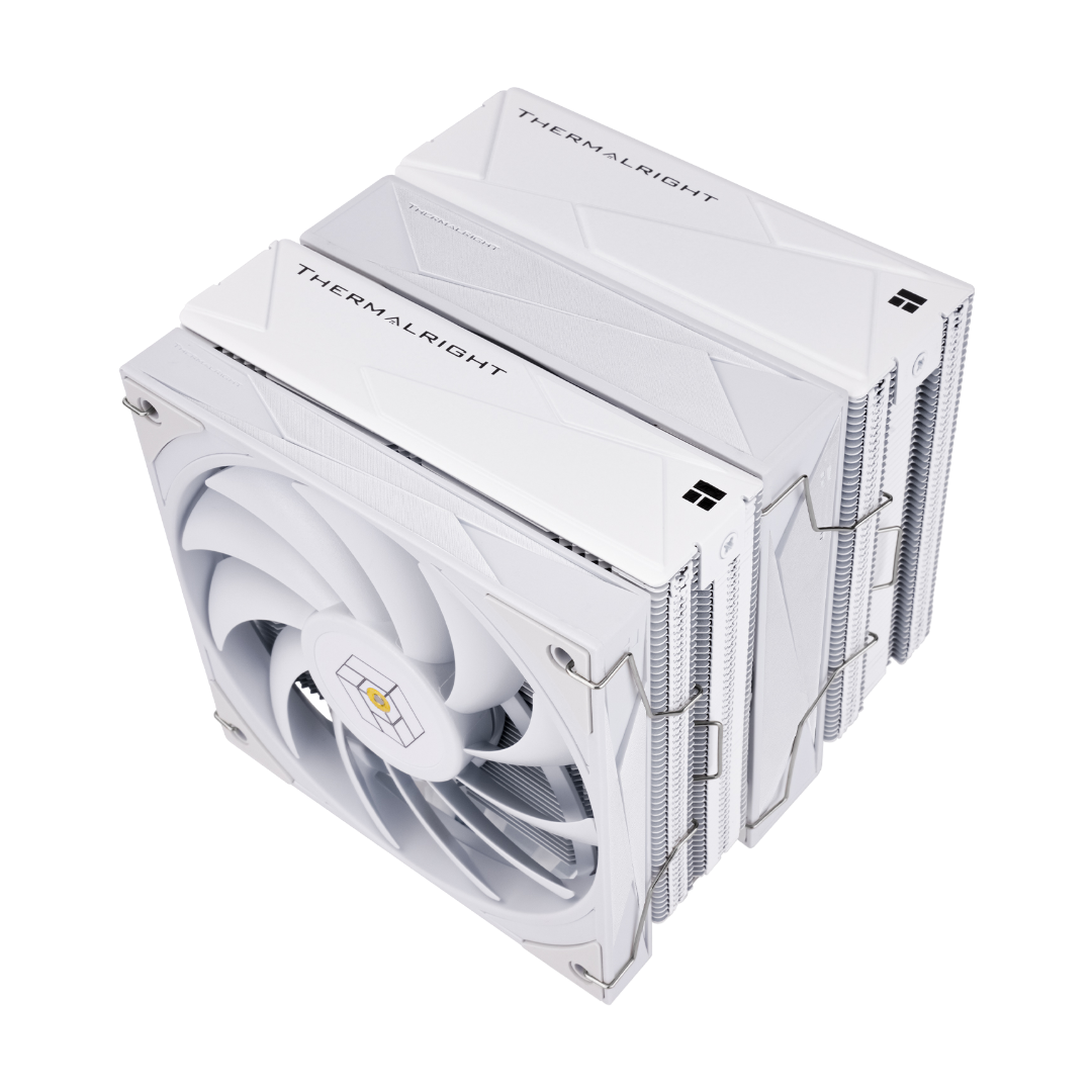 Thermalright Royal Knight 120 CPU Air Cooler Dual 120mm PWM Fans White - 814256018210