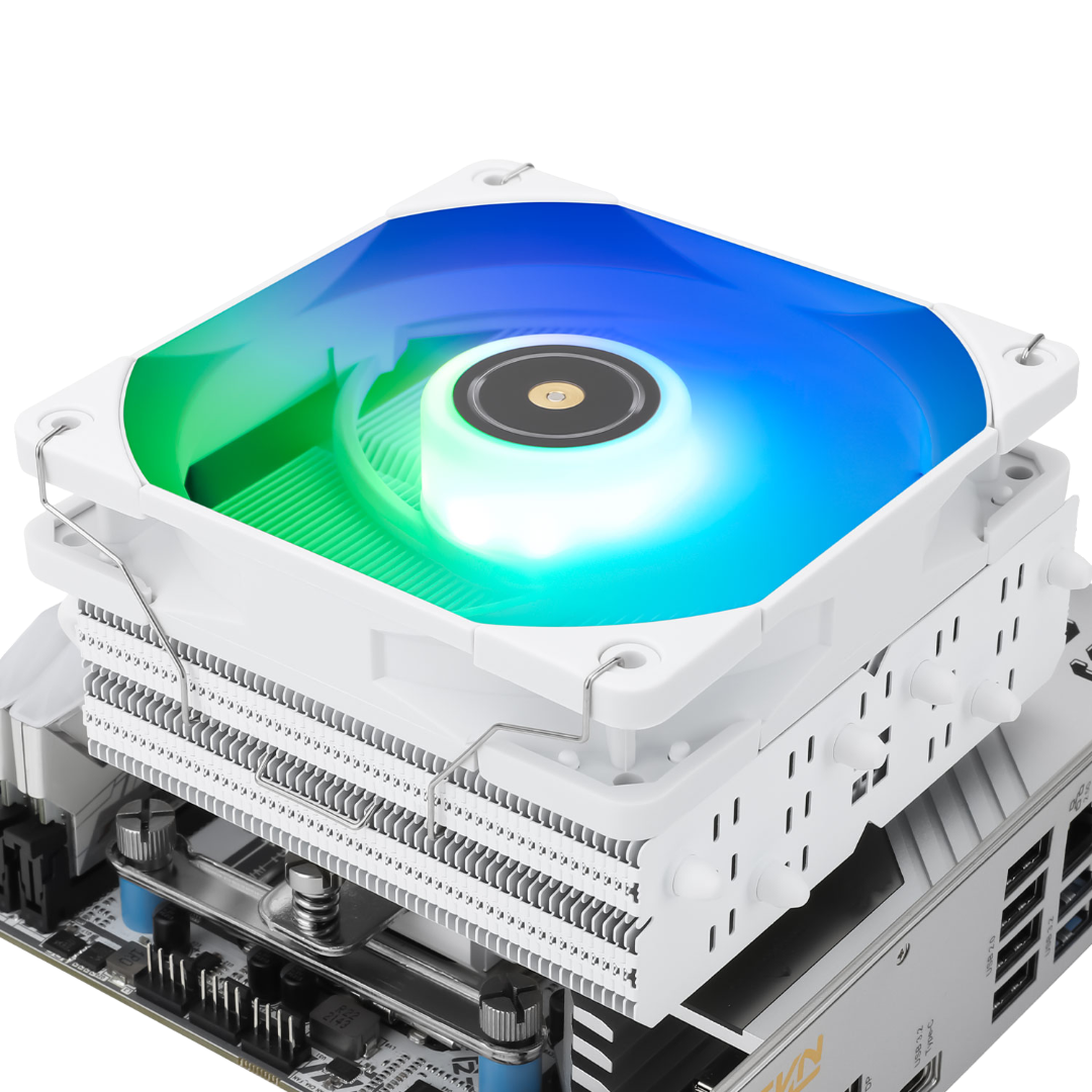Thermalright SI-100 White ARGB Low Profile CPU Cooler Intel/AMD - 814256005395