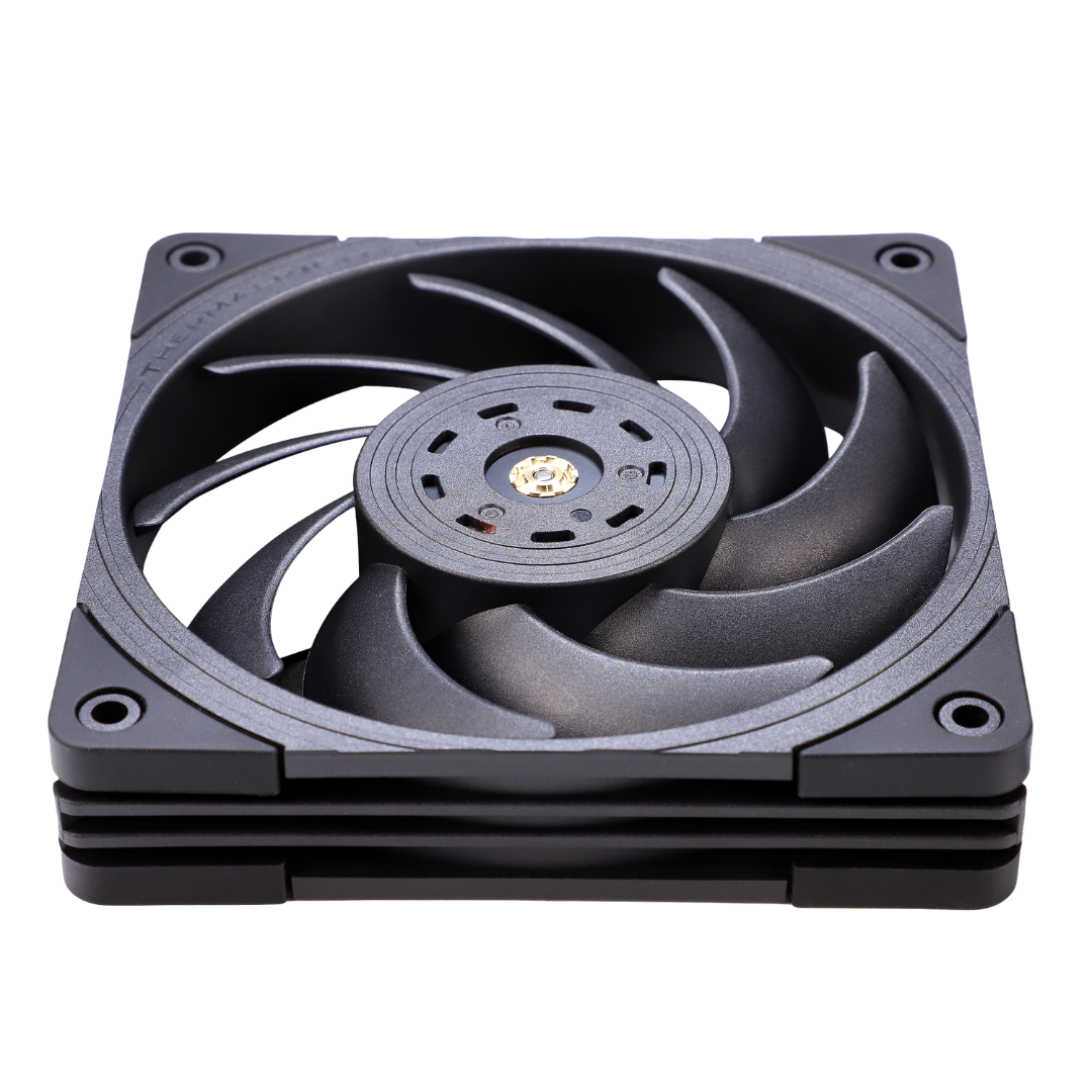 Thermalright TL-B12 120mm 4-Pin PWM Performance Case Fan Black - 814256003162
