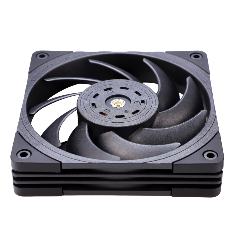 Thermalright TL-B12 120mm 4-Pin PWM Performance Case Fan Black - 814256003162