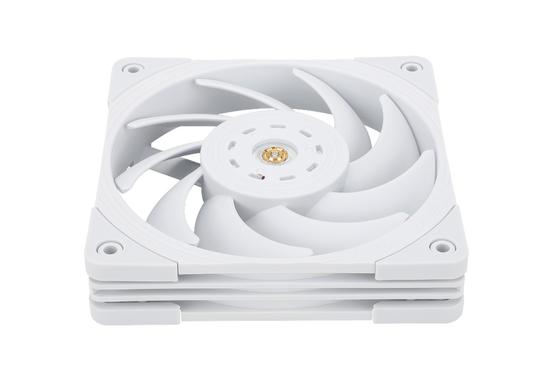 Thermalright TL-B12W 120mm 4-Pin PWM Performance Case Fan White - 814256003179