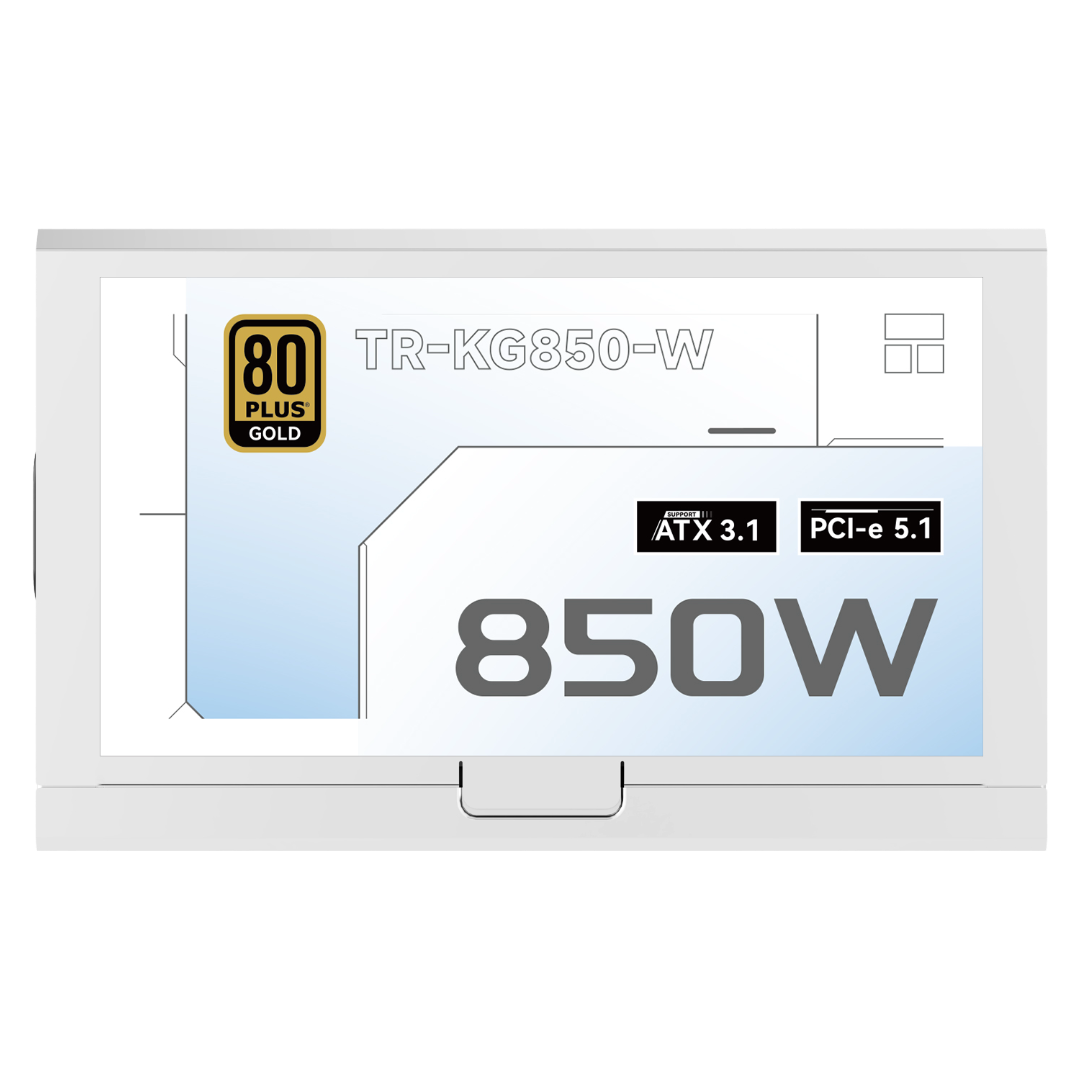 Thermalright TR-KG850W 80 Plus Gold Modular ATX 3.1 Power Supply White - 814256019774