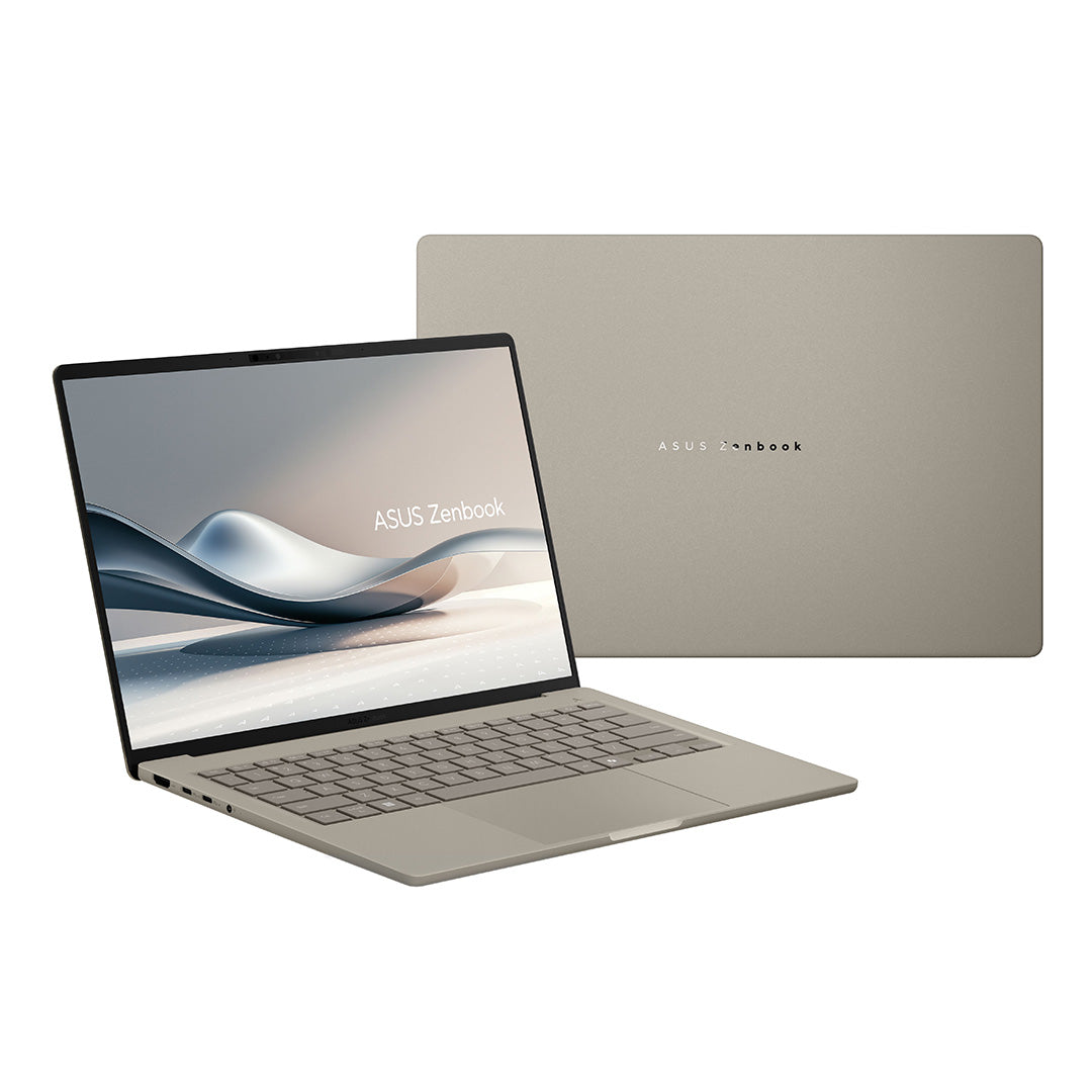 ASUS ZENBOOK A14 UX3407QA-QD344W Zabriskie Beige (Snapdragon® X X1 26 100/16GB LPDD5X /1TB/Qualcomm® Adreno™ GPU/14"FHD OLED/W11H) - UX3407QA-QD344W