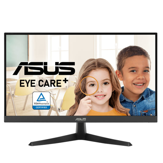 ASUS VY229HE Eye Care Monitor - 22", Full HD, IPS, 75Hz, 1ms, Eye Care Plus, Adaptive Sync, Blue Light Filter - ASUSVY229HE