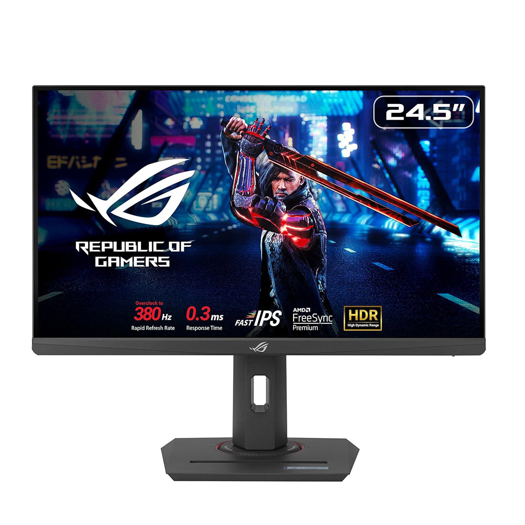 ASUS ROG Strix eSports Gaming Monitor - 24.5 inch, FHD, 380 Hz (OC), Fast IPS, 1ms- ASUSXG259QNS