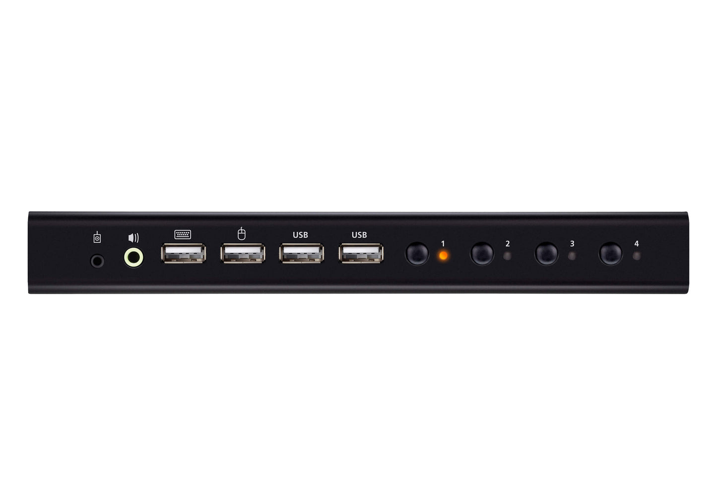 ATEN CS784H-AT-E 4-Port USB 4K HDMI KVMP™ Switch (Cables included) - 672792009563