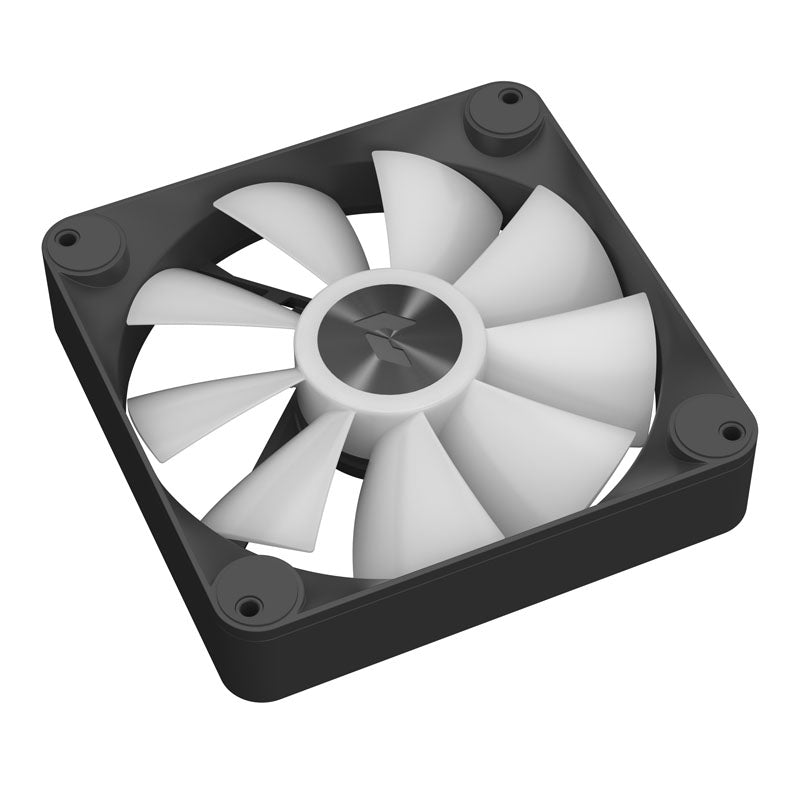 APNX FP1 140mm PWM ARGB Fan BLACK / WHITE (2Y) - 4711099474424,4711099474431