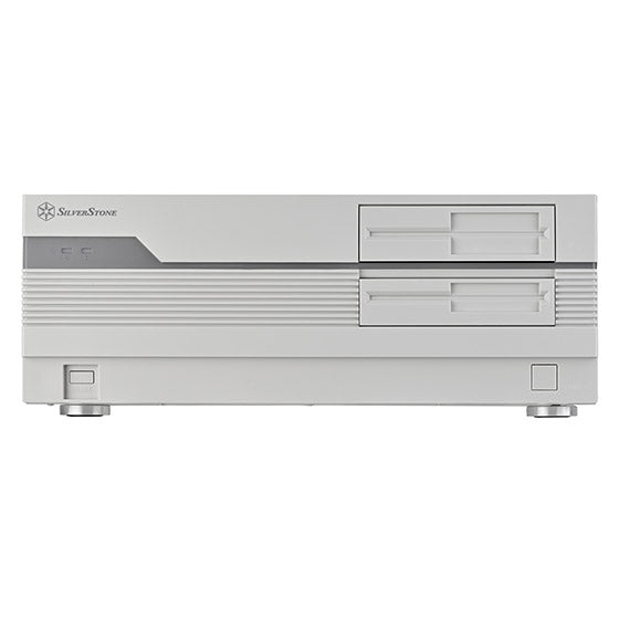 Silverstone FLP01 Retro-inspired HTPC Desktop Chassis SST-FLP01W - SSTFLP01W