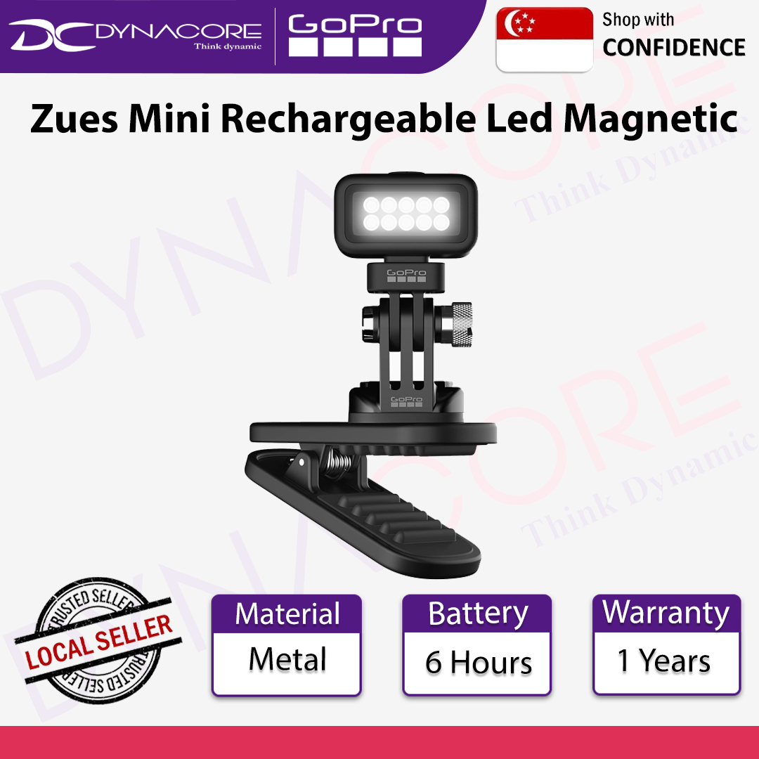 GoPro ALTSK 002 AS Zeus Mini Portable LED Light Clip - 818279026245