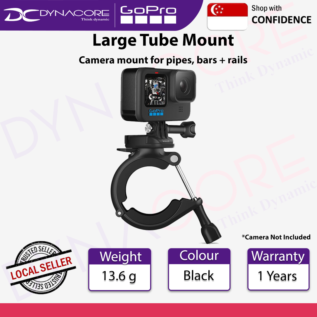 GOPRO AGTLM-001 LARGE TUBE MOUNT (ROLL BARS + PIPES + MORE) - 818279015720