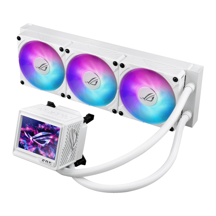 ASUS RYUJIN III 360 ARGB EXTREME WHITE AIO LIQUID COOLER(6YRS) - 4711387789957
