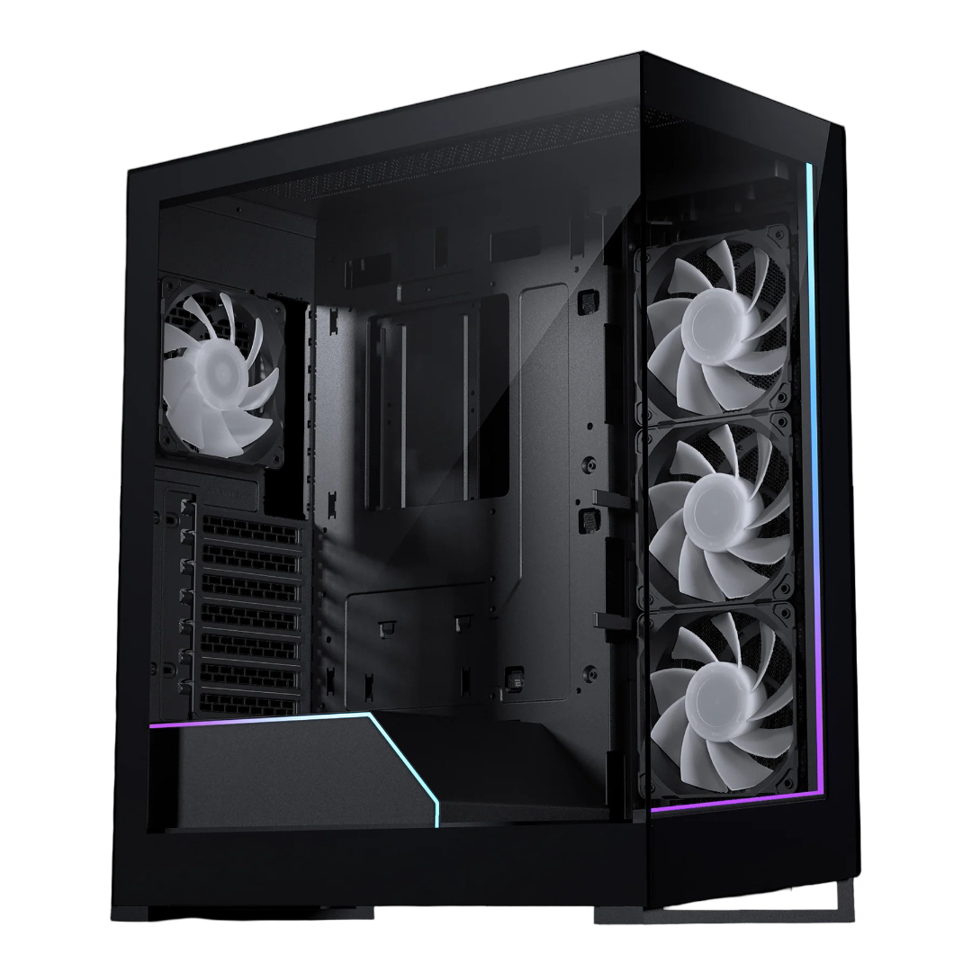 Phanteks NV5S Black Tempered Glass Steel ATX Mid-Tower Desktop Chassis - PHANV5SBLK