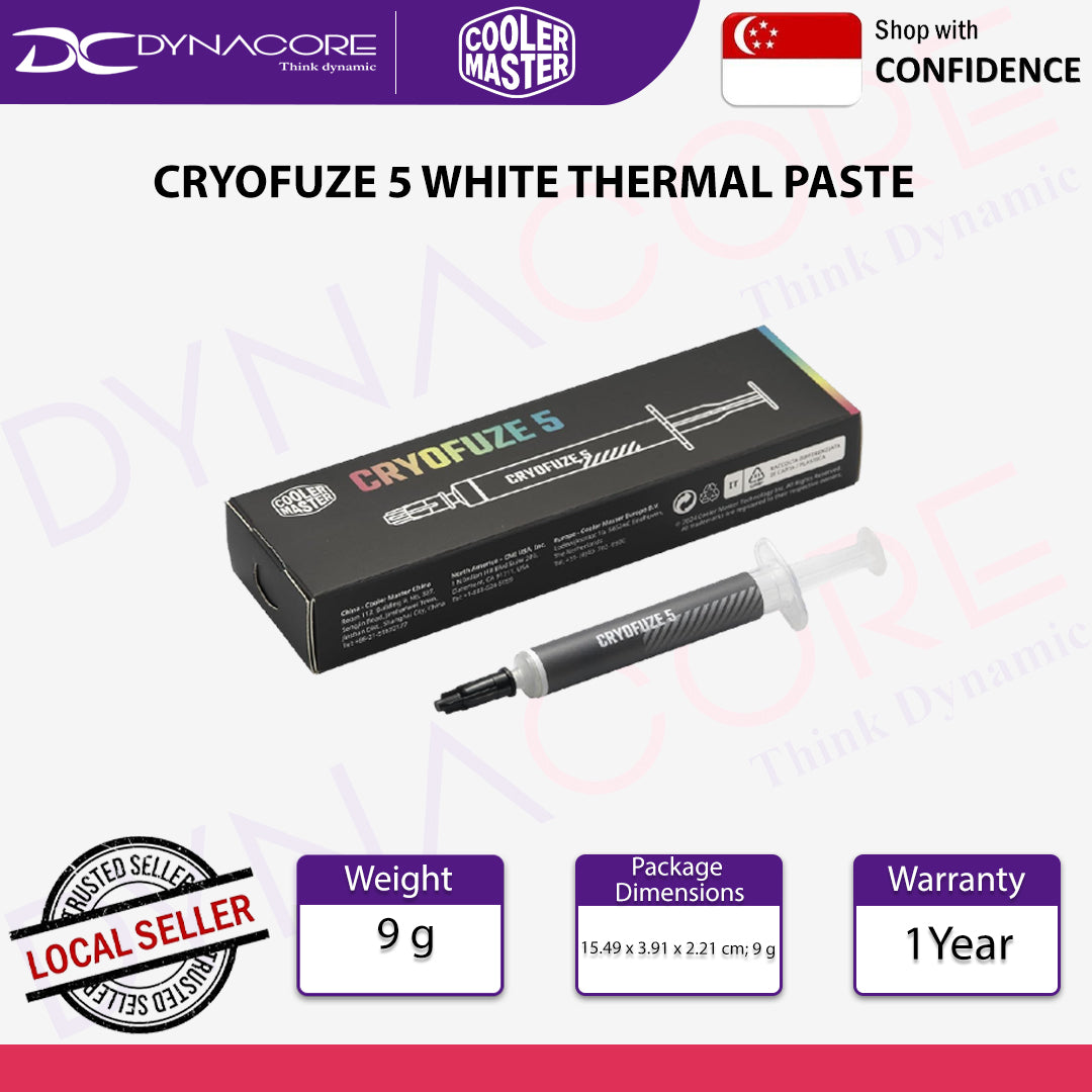 COOLER MASTER CRYOFUZE 5 WHITE THERMAL PASTE- 4719512146996