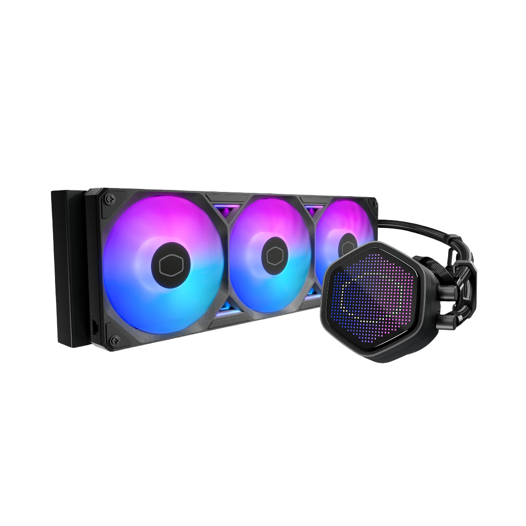 Cooler Master ML ATMOS II PIXEL LED 240 AIO Liquid CPU Cooler - Black - 4719512159613