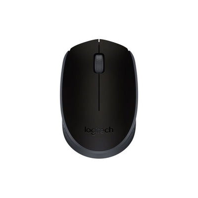 LOGITECH M170 WIRELESS MOUSE - BLACK (910-004658) - 097855119254