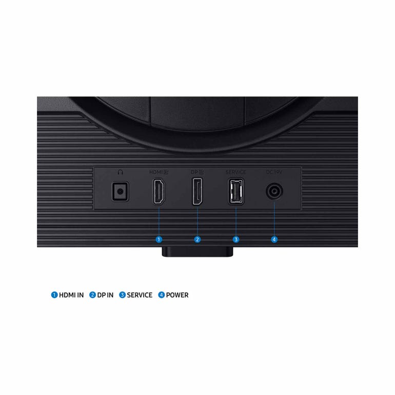 SAMSUNG LS32DG502EEXXS 32IN FLAT HEIGHT ADJUSTABLE G5 GAMING MONITOR -  LS32DG502EEXXS