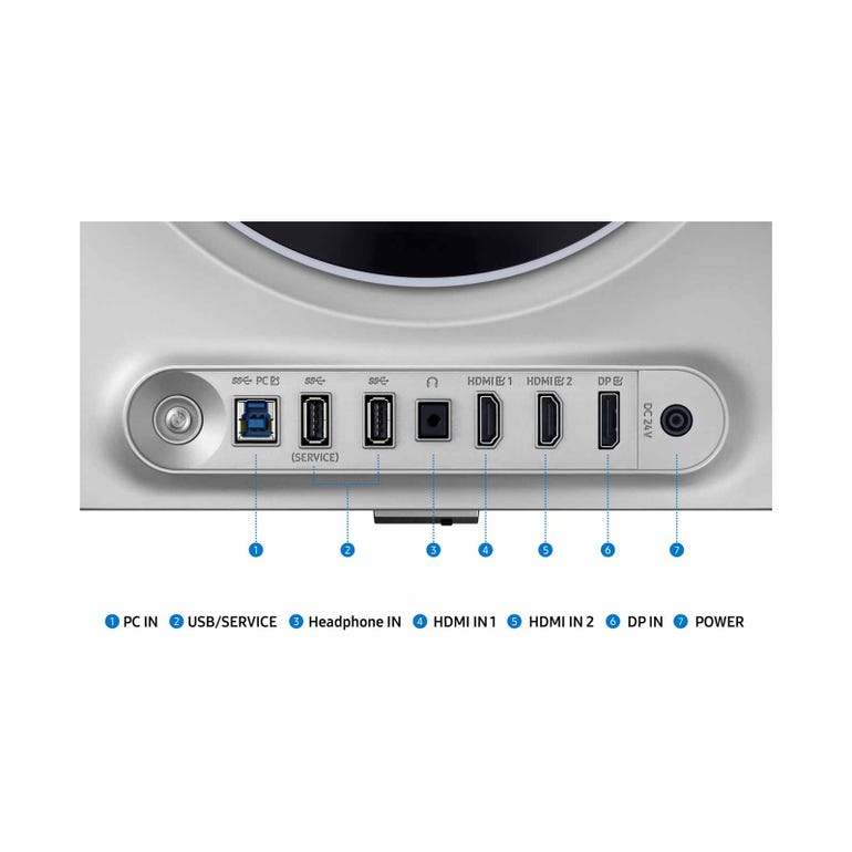 SAMSUNG LS27DG602SEXXS 27IN FLAT HEIGHT ADJUSTABLE OLED G6 GAMING MONITOR - LS27DG602SEXXS