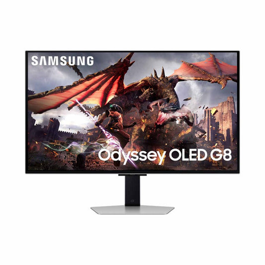 SAMSUNG LS32DG802SEXXS 32IN FLAT HEIGHT ADJUSTABLE OLED G8 GAMING/SMART MONITOR - LS32DG802SEXXS
