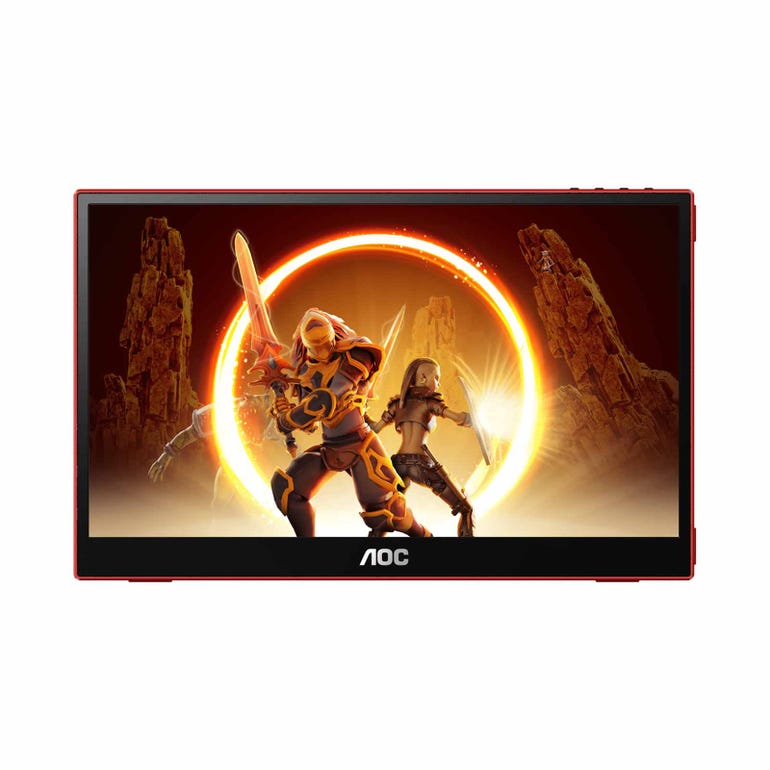 AOC 16G3 15.6" FHD 144Hz Portable Monitor with Adaptive Sync, USB-C, VESA Mount - AOC16G3