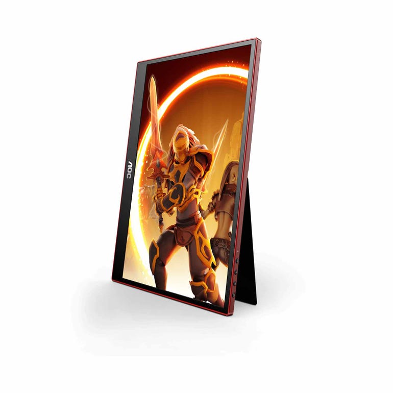 AOC 16G3 15.6" FHD 144Hz Portable Monitor with Adaptive Sync, USB-C, VESA Mount - AOC16G3