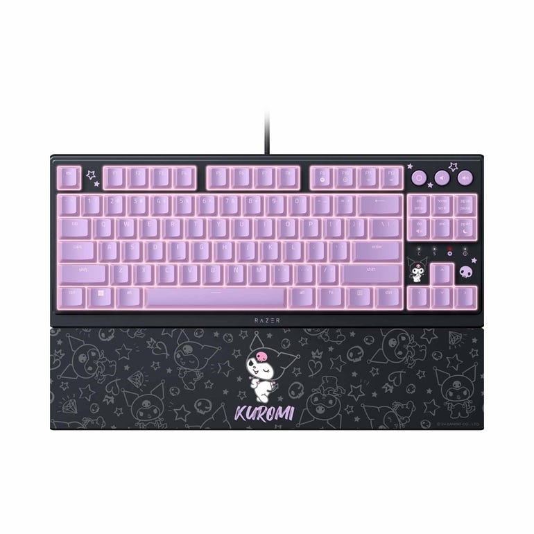 RAZER RZ03-04882000-R3M1 ORNATA V3 TENKEYLESS - LOW PROFILE GAMING KEYBOARD - US LAYOUT - KUROMI EDITION - FRML PACKAGING - 8886419349839