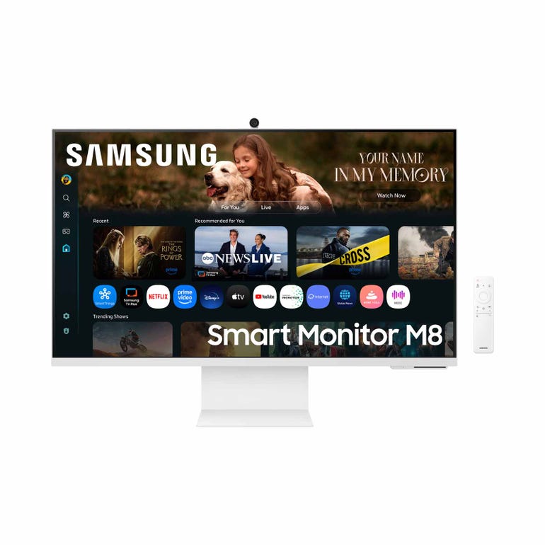 SAMSUNG LS32FM803UEXXS 32IN M8 FLAT SMART 4K MONITOR - LS32FM803UEXXS