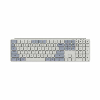 KEYCHRON KYCN-B6P-K11 B6 PRO, 109 KEY, RETRO BLUE, ULTRA-SLIM WIRELESS KEYBOARD - 4894979018700