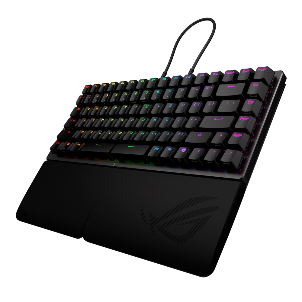 ROG Falcata 75% split gaming keyboard with hot-swappable ROG HFX V2 Magnetic Switches - 199291056077