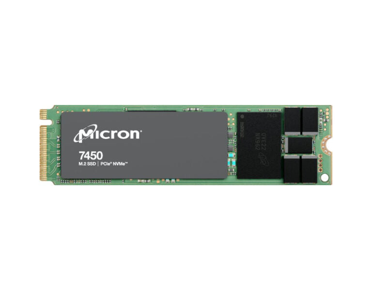 Micron 7450 PRO 960GB PCIe Gen4 NVMe M.2 2280 Enterprise SSD TCG Opal (Single Pack) - MTFDKBA960TFR-1BC15ABYYR MTFD KBA960TFR-1BC15ABYYR