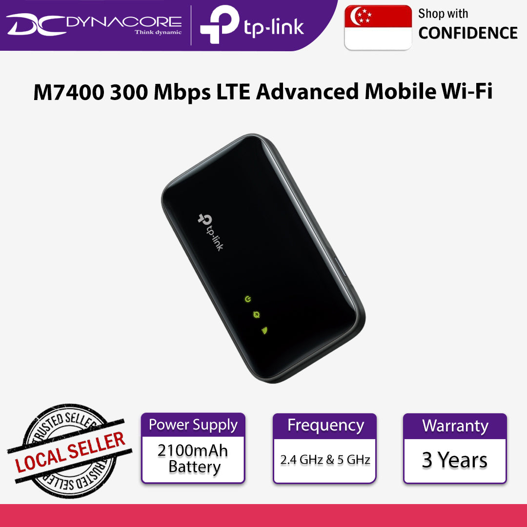 TP-Link M7400 300 Mbps LTE Advanced Mobile Wi-Fi - 1210002606165